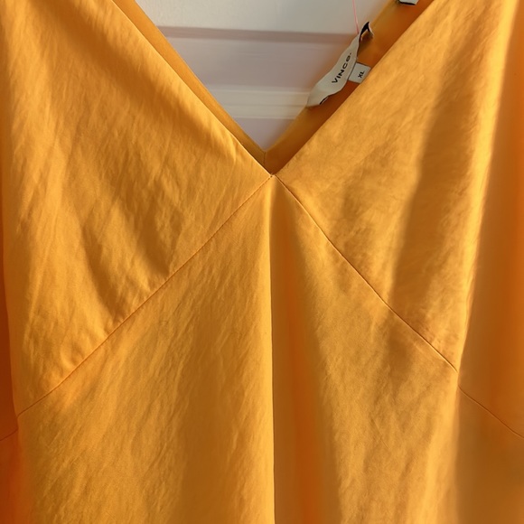 VINCE. Summer dress extra large peach/orange - Picture 9 of 15